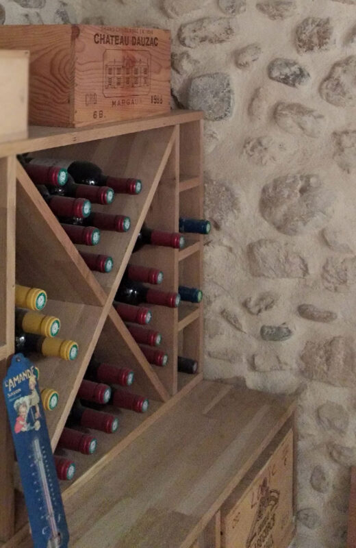 Cave à vin avant/après